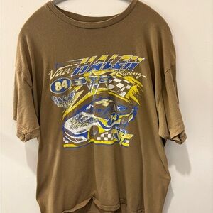 Van Halen Brown Graphic T-Shirt
